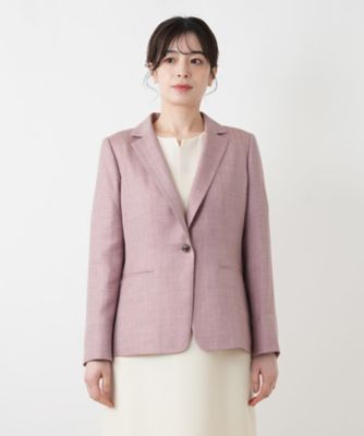 シルク混ブレザー【LORO PIANA】 | Leilian (Women)/レリアン