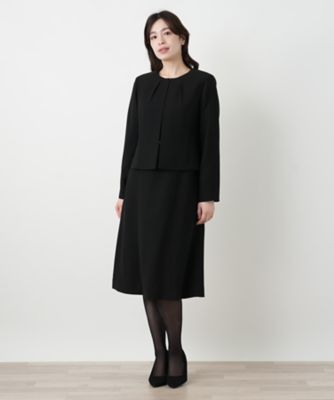 ワンピースアンサンブル【ブラックフォーマル】 | Leilian (Women