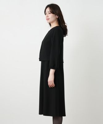 ワンピースアンサンブル【ブラックフォーマル】 | Leilian (Women