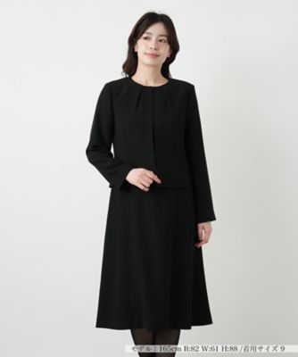 ＜Leilian (Women)＞ワンピースアンサンブル【ブラックフォーマル】