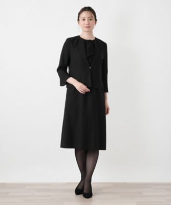 【LEONARD】伊勢丹本店限定アンサンブル ワンピースアンサンブル【ブラックフォーマル】 | Leilian (Women