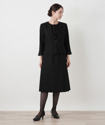 ワンピースアンサンブル【ブラックフォーマル】 | Leilian (Women