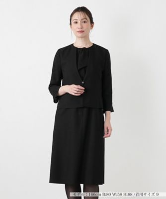 ワンピースアンサンブル【ブラックフォーマル】 | Leilian (Women