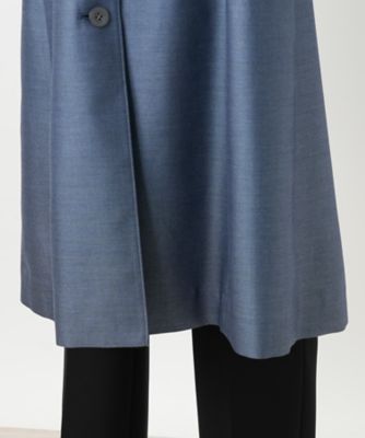 シルクスタンドカラーコート【セレモニー】 | Leilian (Women 