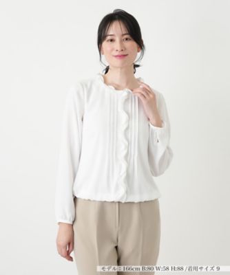 付け襟2WAYニット | Leilian (Women)/レリアン | 三越伊勢丹