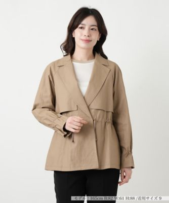 ＜Leilian (Women)＞ドロストラペルジャケット【ＲＯＣＨＡＳ　Ｐｒｅｍｉｅｒｅ】