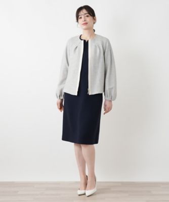 ノーカラーラメジャケット【ROCHAS Premiere