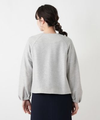 ノーカラーラメジャケット【ROCHAS Premiere