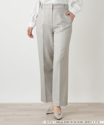 ＜Leilian (Women)＞センタープレスパンツ【ＲＯＣＨＡＳ　Ｐｒｅｍｉｅｒｅ】