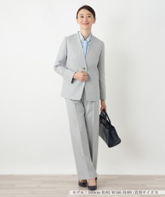 ＜Leilian (Women)＞洗えるフォーマル＿パンツスーツ【２６年１月カタログ】