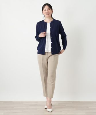 クルーネックカーディガン | Leilian (Women)/レリアン | 三越伊勢丹