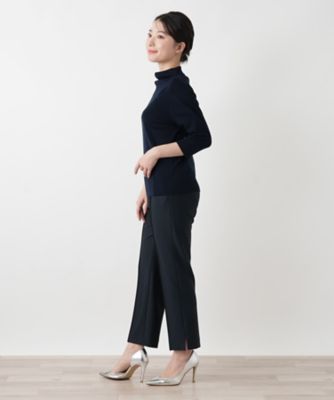 ボトルネックカットソー | Leilian (Women)/レリアン | 三越伊勢丹