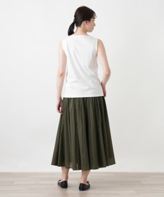 大きいサイズ13+ Leilian シルク100% タンクトップ XL コットンタンクトップ | Leilian (Women)/レリアン | 三越伊勢丹