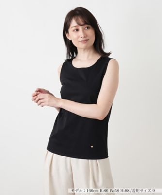 コットンタンクトップ | Leilian (Women)/レリアン | 三越伊勢丹