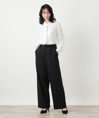 センタープレスパンツ | Leilian (Women)/レリアン | 三越伊勢丹