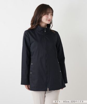 ＜Leilian (Women)＞スタンドカラーハーフコート