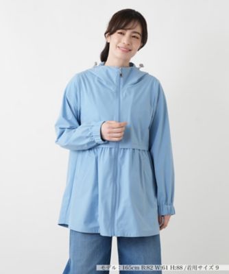 ＜Leilian (Women)＞フーデッドフレアコート