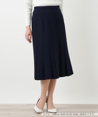 ＜Leilian (Women)＞プリーツミディスカート