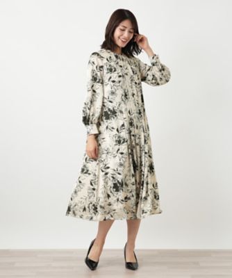 花柄ワンピース | Leilian (Women)/レリアン | 三越伊勢丹オンライン