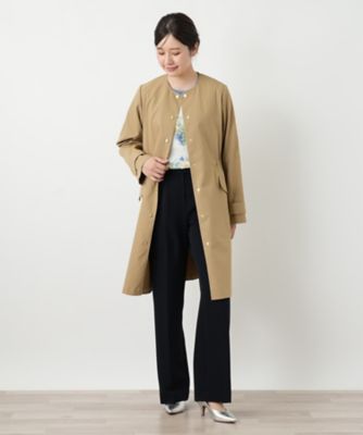 ノーカラーコート | Leilian (Women)/レリアン | 三越伊勢丹オンライン