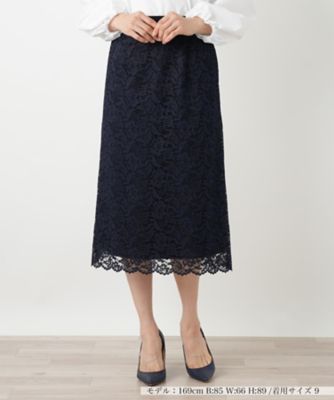 ＜Leilian (Women)＞フォーマル＿洗えるストレッチスカート【２６年１月カタログ】