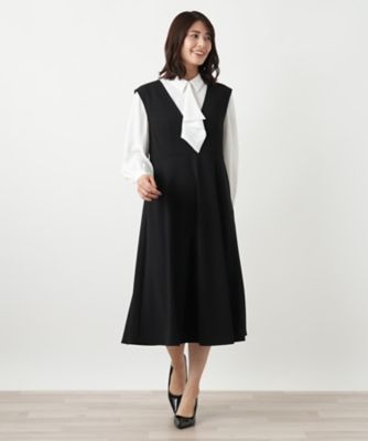 ストレッチジャンパースカート【26年2月カタログ】 | Leilian