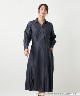 ＜Leilian (Women)＞洗えるデニムワンピース【２６年２月カタログ】