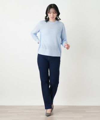 ストレートデニムパンツ【L JEANS】 | Leilian (Women)/レリアン