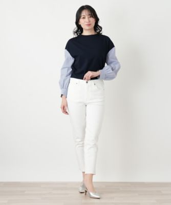 ストレッチデニムパンツ【L JEANS】 | Leilian (Women)/レリアン