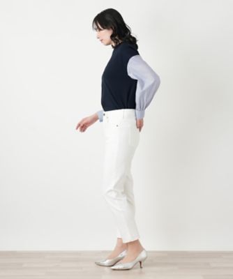 ストレッチデニムパンツ【L JEANS】 | Leilian (Women)/レリアン