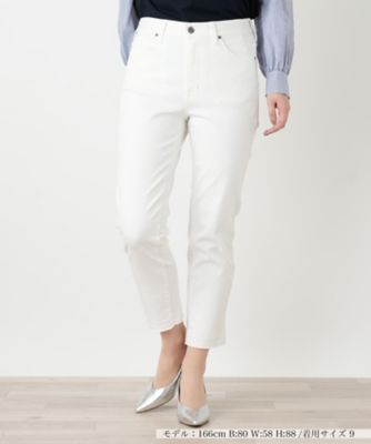 ＜Leilian (Women)＞ストレッチデニムパンツ【Ｌ　ＪＥＡＮＳ】