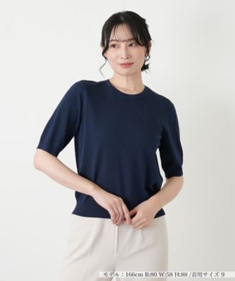 ＜Leilian (Women)＞クルーネックニット
