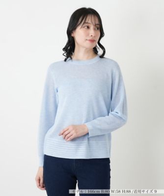 ＜Leilian (Women)＞クルーネックニット