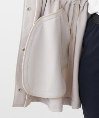 スタンドカラー比翼コート【MUSE BY ROCHAS