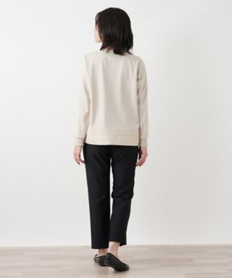 ビジューロゴスウェットプルオーバー【MUSE BY ROCHAS