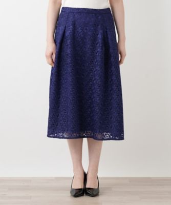 レースフレアスカート | BOURGE (Women)/ブールジュ | 三越伊勢丹