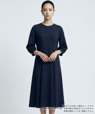 ＜BOURGE (Women)＞Ａラインプリーツワンピース