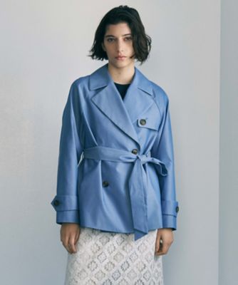 ＜BOURGE (Women)＞ショートトレンチコート