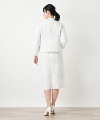 ツイードノーカラージャケット【BOURGE】 | BOURGE (Women