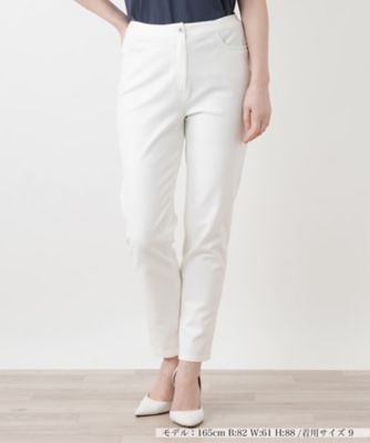 ストレッチスリムパンツ【Leilian WHITE LABEL