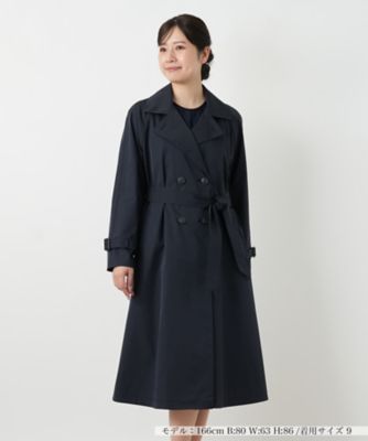 レリアン　leilian アルパカ ハーフコート ブルー　日本製 レリアン leilian アルパカ ハーフコート ブルー 日本製