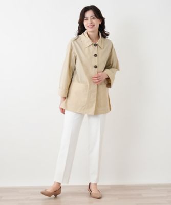 ステンカラーショートコート【CINZIA ROCCA】 | Leilian