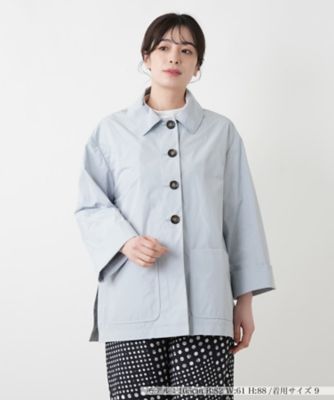 ＜Leilian (Women)＞ステンカラーショートコート【ＣＩＮＺＩＡ　ＲＯＣＣＡ】