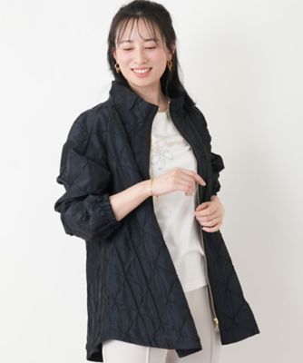 スタンドカラージップコート【ROCHAS Premiere