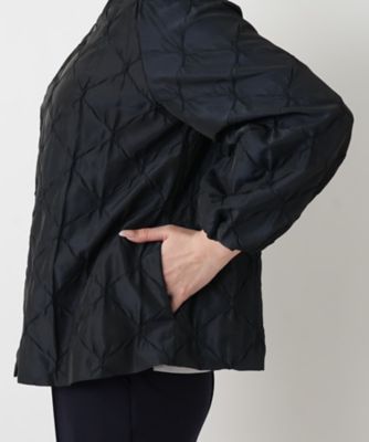 ジャカードノーカラージャケット【ROCHAS Premiere