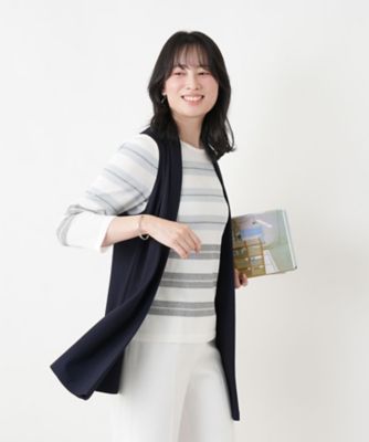 セミロングベスト【ROCHAS Premiere】 | Leilian (Women