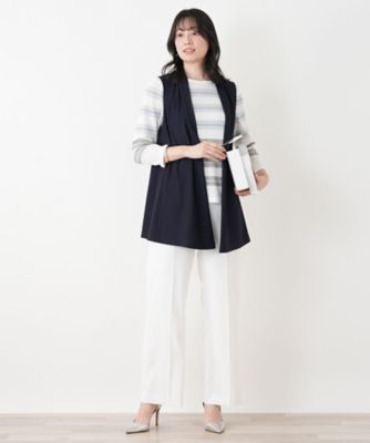 セミロングベスト【ROCHAS Premiere】 | Leilian (Women