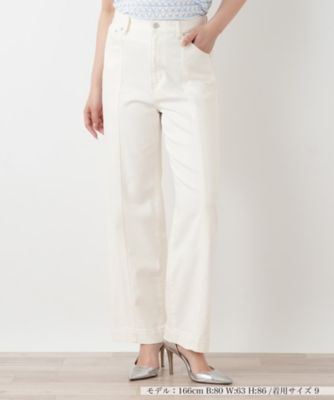 ＜Leilian (Women)＞センタープレスパンツ【ＲＯＣＨＡＳ　Ｐｒｅｍｉｅｒｅ】