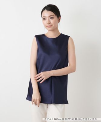 ノースリーブブラウス【ROCHAS Premiere】 | Leilian