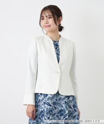 ＜Leilian (Women)＞ジャカードジャケット【セレモニー】【２６年３月カタログ】